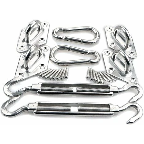 Shade Sail Fixing Kit - Stainless Steel Kit 3 Shade Sail Fixing Kit - Stainless Steel Kit