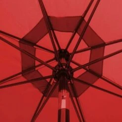 Parasol Replacement Cover, Outdoor Parasol Replacement Canopy, Anti-Ultraviolet, Waterproof Garden Patio Umbrella, 2m/6 Arm,Red 9 Parasol Replacement Cover, Outdoor Parasol Replacement Canopy, Anti-Ultraviolet, Waterproof Garden Patio Umbrella, 2m/6 Arm,Red -Outdoor Furniture Store 68256442 3