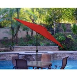 Parasol Replacement Cover, Outdoor Parasol Replacement Canopy, Anti-Ultraviolet, Waterproof Garden Patio Umbrella, 2m/6 Arm,Red 11 Parasol Replacement Cover, Outdoor Parasol Replacement Canopy, Anti-Ultraviolet, Waterproof Garden Patio Umbrella, 2m/6 Arm,Red -Outdoor Furniture Store 68256442 5