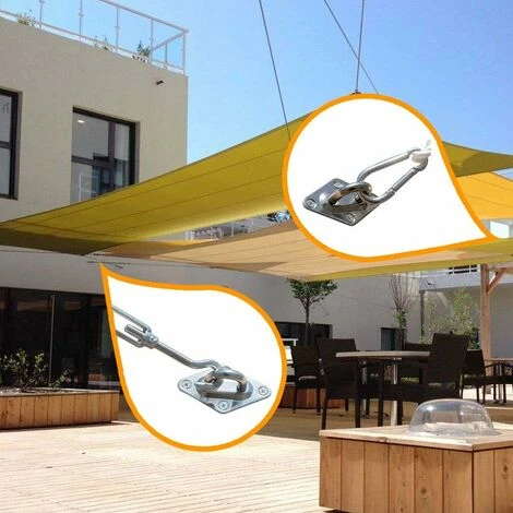 Shade Sail Fixing Kit, Hardware Fixing Accessories Kit 5 Shade Sail Fixing Kit, Hardware Fixing Accessories Kit - Image 3