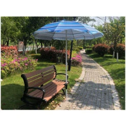 Balcony Umbrella Holder, Garden Parasol Fixing Clamp, Table Balcony Umbrella Holder Clamp Parasol Decorative Stand Holder -Outdoor Furniture Store 69019208 4
