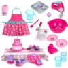 Sophia’s By Teamson Kids Baking & Tea Party Playset With Apron For 18” Dolls, Pink 2 Sophia’s By Teamson Kids Baking & Tea Party Playset With Apron For 18” Dolls, Pink -Outdoor Furniture Store 70540147 1