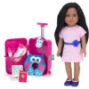Sophia’s By Teamson Kids Everyday Friends Blonde 18” Doll “Brooklyn” With Travel Suitcase Set, Pink 2 Sophia’s By Teamson Kids Everyday Friends Blonde 18” Doll “Brooklyn” With Travel Suitcase Set, Pink -Outdoor Furniture Store 71519880 1