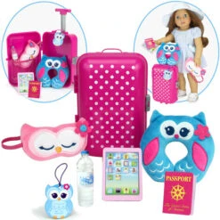 Sophia’s By Teamson Kids Everyday Friends Blonde 18” Doll “Brooklyn” With Travel Suitcase Set, Pink 11 Sophia’s By Teamson Kids Everyday Friends Blonde 18” Doll “Brooklyn” With Travel Suitcase Set, Pink -Outdoor Furniture Store 71519880 5