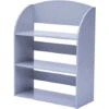 Fantasy Fields By Teamson Kids Child Sized Bookcase With 3 Shelves, Gray -Outdoor Furniture Store 71591292 1