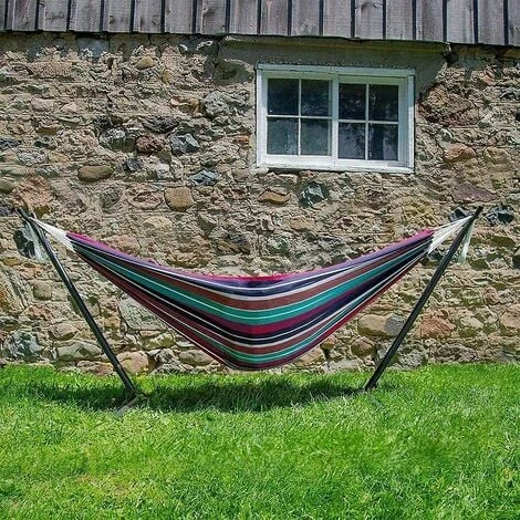 60Two-person Hammock Camping Thicken Swinging Chair Outdoor Hanging Bed Canvas Rocking Chair Not With Hammock Stand 200150cm 6 60Two-person Hammock Camping Thicken Swinging Chair Outdoor Hanging Bed Canvas Rocking Chair Not With Hammock Stand 200150cm - Image 4