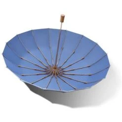 Strong Wind Resistant 3folding 16k Manual Umbrella Men Parasol Women Rain Large Umbrellas Super Sun Protection And Uv Blue -Outdoor Furniture Store 74692485 5