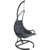 Idooka Hanging Chair Black Outdoor Swinging Garden Chair Cushions Garden Swing Seat - 0000010 2 Idooka Hanging Chair Black Outdoor Swinging Garden Chair Cushions Garden Swing Seat - 0000010 -Outdoor Furniture Store 74803542 1
