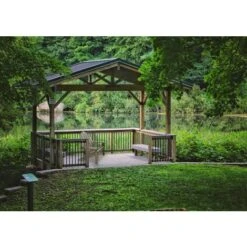 Idooka Adirondack Chair Sun Lounger Wooden Garden Furniture Patio/Deck Wood Armchair - 3000650 -Outdoor Furniture Store 74803566 5