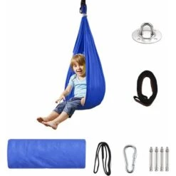 GDRHVFD Indoor Kids Hammock Therapy Swing Nylon Kids Hammock Yoga And Sensory Integration Sensory Integration Therapy More