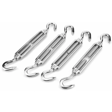 M6 Shade Sail Fixing Kit, Stainless Steel Sun Shade Sail Fixing Kit For Triangle And Square, Rectangle, Sun Shade Sail Fixing Accessories 4 M6 Shade Sail Fixing Kit, Stainless Steel Sun Shade Sail Fixing Kit For Triangle And Square, Rectangle, Sun Shade Sail Fixing Accessories - Image 2