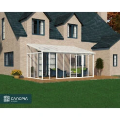 Canopia - SanRemo 3 X 5.5 Lean To Conservatory, Veranda And Sunroom