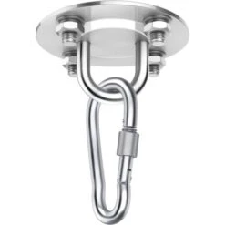Ceiling Hook Hanging Chair Bracket Premium Stainless Steel Up To 400 Kg For Hanging Chair Hammock Punching Bag Sling Trainer Yoga Fabric Canopy Nest Swing Swing Seat