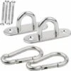 N&P Stainless Steel Heavy Duty Ceiling Hook, Hanging Hooks，Suitable For Yoga, Hammock, Hanging Chair -Outdoor Furniture Store 77807212 1