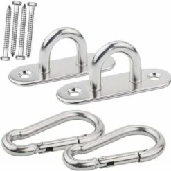 N&P Stainless Steel Heavy Duty Ceiling Hook, Hanging Hooks,Suitable For Yoga, Hammock, Hanging Chair