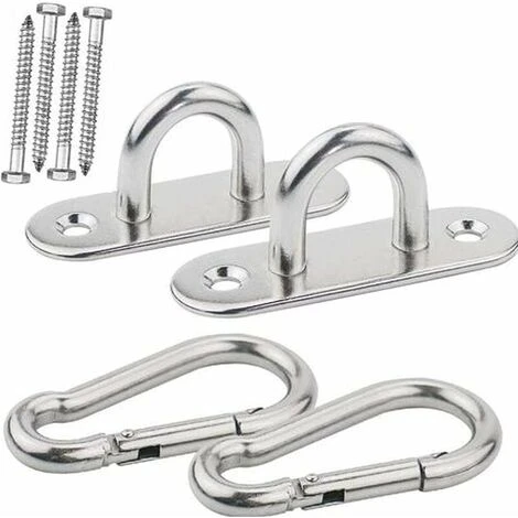 N&P Stainless Steel Heavy Duty Ceiling Hook, Hanging Hooks,Suitable For Yoga, Hammock, Hanging Chair 3 N&P Stainless Steel Heavy Duty Ceiling Hook, Hanging Hooks,Suitable For Yoga, Hammock, Hanging Chair
