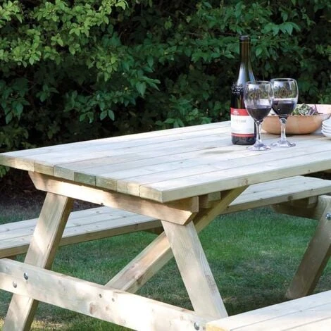 Rowlinson 1.5m Picnic Table 6 Rowlinson 1.5m Picnic Table - Image 4