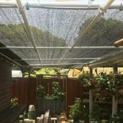 Shade Net 8 Pins Shade 80% Strengthen Thicken Shade Sail, Greenhouse Windproof Net With Grommets, For Plant Cover/Greenhouse/Garden/Pergola(3x6m) -Outdoor Furniture Store 81164635 4