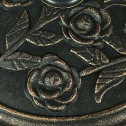 Floral Parasol Base Cast Iron Heavy Duty Umbrella Patio Garden Sunshade Holder 9 Floral Parasol Base Cast Iron Heavy Duty Umbrella Patio Garden Sunshade Holder -Outdoor Furniture Store 83809741 3