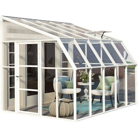 Palram - Canopia Sun Room 2.5 X 3 Lean To Conservatory / Veranda / Sunroom 4 Palram - Canopia Sun Room 2.5 X 3 Lean To Conservatory / Veranda / Sunroom - Image 2