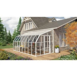 Palram - Canopia Sun Room 2.5 X 5 Lean To Conservatory / Veranda / Sunroom