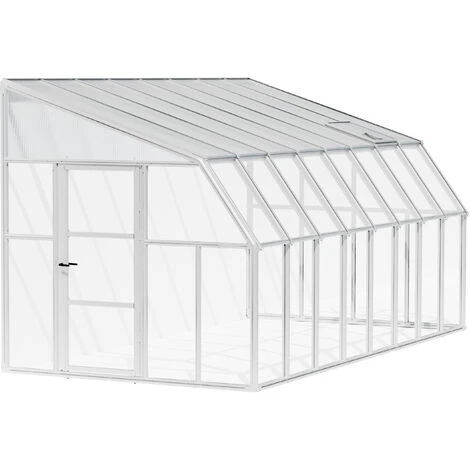 Palram - Canopia Sun Room 2.5 X 5 Lean To Conservatory / Veranda / Sunroom 4 Palram - Canopia Sun Room 2.5 X 5 Lean To Conservatory / Veranda / Sunroom - Image 2