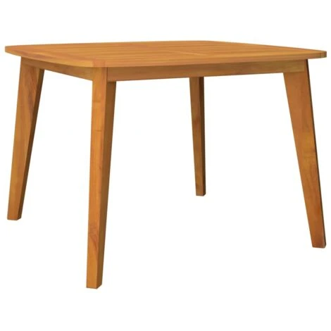 Garden Table 110x110x75 Cm Solid Wood Acacia VidaXL 3 Garden Table 110x110x75 Cm Solid Wood Acacia VidaXL
