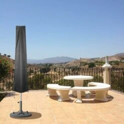 Outdoor Parasol Cover Waterproof Zippered Parasol Cover 190 50 30CM -Outdoor Furniture Store 85873651 5