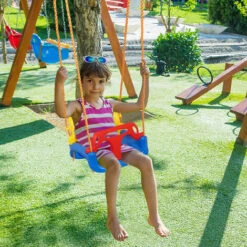3 In 1 Baby Swing, Swing With Backrest And Safety Belt, For Outdoor And Indoor 10 3 In 1 Baby Swing, Swing With Backrest And Safety Belt, For Outdoor And Indoor -Outdoor Furniture Store 86546386 4