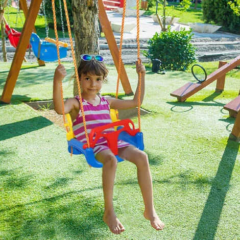 3 In 1 Baby Swing, Swing With Backrest And Safety Belt, For Outdoor And Indoor 6 3 In 1 Baby Swing, Swing With Backrest And Safety Belt, For Outdoor And Indoor - Image 4