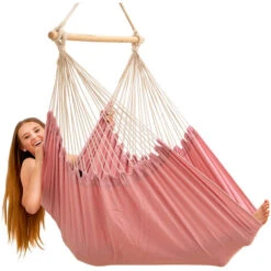 XXL Hammock Seat HMG-40 Pink -Outdoor Furniture Store 86740061 4