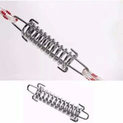 GDRHVFD Sail Shade Fixings Tent Heavy Duty Rope Spring Trampoline 4 Pieces Metal Accessories Springs -Outdoor Furniture Store 88102872 3
