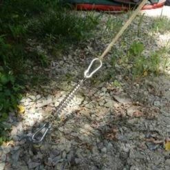 GDRHVFD Sail Shade Fixings Tent Heavy Duty Rope Spring Trampoline 4 Pieces Metal Accessories Springs -Outdoor Furniture Store 88102872 5