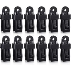 GDRHVFD Tarp Clip Crocodile Mouth Multipurpose Secures Clamp With Strong Locking Handle Clamp Camping Clamp Clamp Clamp Tighten Locking Handle For Outdoor Camping Tent Awning Banner And Cover - Pack