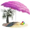 Garden Beach Sun Parasol Patio Umbrella Shade Hawaiian Outdoor Party New Tilt Pink -Outdoor Furniture Store 88719673 1
