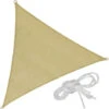 Triangular Shade Sail, Beige - 300 X 300 X 300 Cm, For Garden, Terrace, Outdoor, Balcony