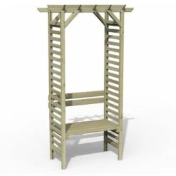 Forest Palma Garden Arbour Seat 4' X 2'
