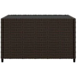Square Garden Coffee Table Brown 50x50x30 Cm Poly Rattan VidaXL 10 Square Garden Coffee Table Brown 50x50x30 Cm Poly Rattan VidaXL -Outdoor Furniture Store 89548768 4