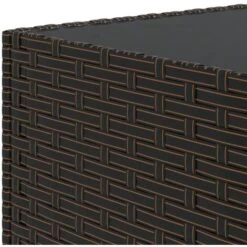 Square Garden Coffee Table Brown 50x50x30 Cm Poly Rattan VidaXL 11 Square Garden Coffee Table Brown 50x50x30 Cm Poly Rattan VidaXL -Outdoor Furniture Store 89548768 5