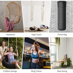 Heavy Duty Swing Hanger 360° Swivel Heavy Duty Hook For Hanging 304 Stainless Steel Swivel 8 Heavy Duty Swing Hanger 360° Swivel Heavy Duty Hook For Hanging 304 Stainless Steel Swivel -Outdoor Furniture Store 90737548 3