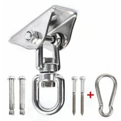 Heavy Duty Swing Hanger 360° Swivel Heavy Duty Hook For Hanging 304 Stainless Steel Swivel