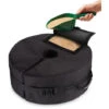 Round Removable Umbrella Base Weight Bag For Patio Beach Outdoor Cantilever Or Flagpole Handle, Heavy Duty - Easy Install (Round) 2 Round Removable Umbrella Base Weight Bag For Patio Beach Outdoor Cantilever Or Flagpole Handle, Heavy Duty - Easy Install (Round) -Outdoor Furniture Store 90746610 1