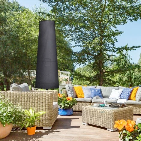 Outsunny Parasol Umbrella Cover Outdoor Protector Weatherproof Cantilever Garden 5 Outsunny Parasol Umbrella Cover Outdoor Protector Weatherproof Cantilever Garden - Image 3