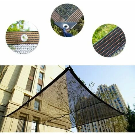 Kueatily Shade Netting 8 Pins Shade 80% Strengthen Thicken Shade Sail, Greenhouse Windproof Netting With Grommets, For Plant Cover/Greenhouse/Garden/Pergola(3x4m) 6 Kueatily Shade Netting 8 Pins Shade 80% Strengthen Thicken Shade Sail, Greenhouse Windproof Netting With Grommets, For Plant Cover/Greenhouse/Garden/Pergola(3x4m) - Image 4