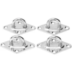 4PCS 8MM Eye Plate Diamond Shaped Ceiling Hook Pad Staple Hook Loop Marine Hardware Yacht Accessories 11 4PCS 8MM Eye Plate Diamond Shaped Ceiling Hook Pad Staple Hook Loop Marine Hardware Yacht Accessories -Outdoor Furniture Store 93339264 5