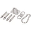 7pcs Sunshade Hardware Kit Stainless Steel Waterproof Sun Shade Sail Fixing Hook Accessories For Garden 2 7pcs Sunshade Hardware Kit Stainless Steel Waterproof Sun Shade Sail Fixing Hook Accessories For Garden -Outdoor Furniture Store 93339323 1