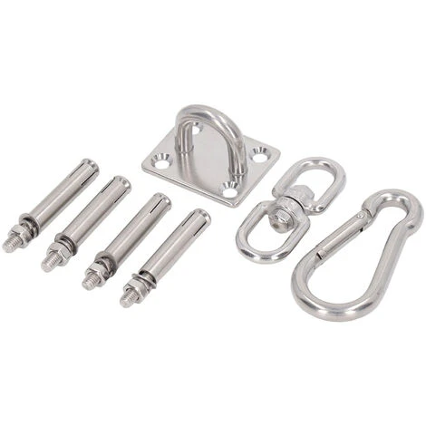 7pcs Sunshade Hardware Kit Stainless Steel Waterproof Sun Shade Sail Fixing Hook Accessories For Garden 3 7pcs Sunshade Hardware Kit Stainless Steel Waterproof Sun Shade Sail Fixing Hook Accessories For Garden