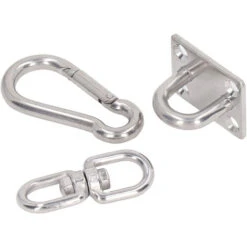 7pcs Sunshade Hardware Kit Stainless Steel Waterproof Sun Shade Sail Fixing Hook Accessories For Garden 10 7pcs Sunshade Hardware Kit Stainless Steel Waterproof Sun Shade Sail Fixing Hook Accessories For Garden -Outdoor Furniture Store 93339323 4