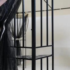 Grand Patio Gazebo Double Soft Top Canopy With Curtains And Netting For Patio,3X3M, Beige -Outdoor Furniture Store 93430255 3