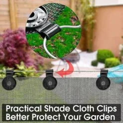 FlkwoH Greenhouse Film Clip Pest Shading Hanging Net Clips Gardening Gadgets 9 FlkwoH Greenhouse Film Clip Pest Shading Hanging Net Clips Gardening Gadgets -Outdoor Furniture Store 93448403 3